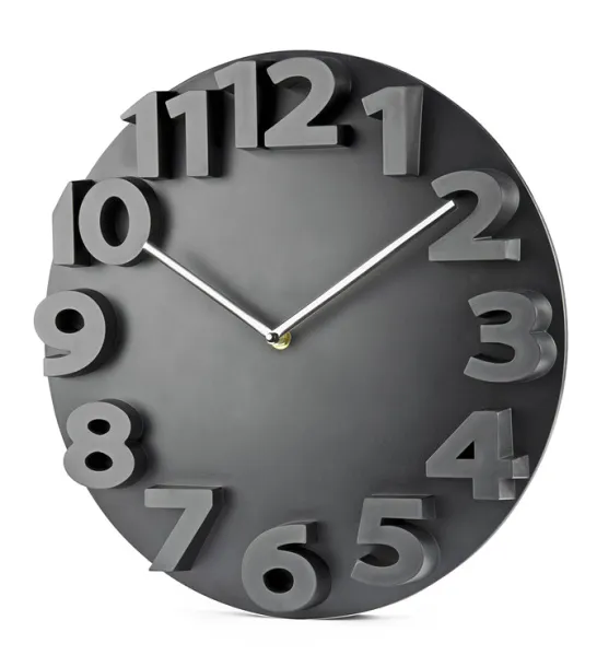 MAURO Wall clock Black