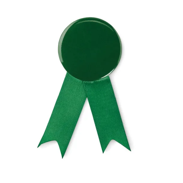 LAZO Ribbon style badge pin Green