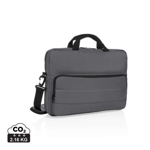  Impact AWARE™ RPET 15,6"laptop bag - XD Xclusive Anthracite 