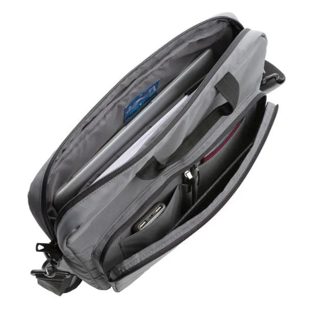  Impact AWARE™ RPET 15,6"laptop bag - XD Xclusive Anthracite 