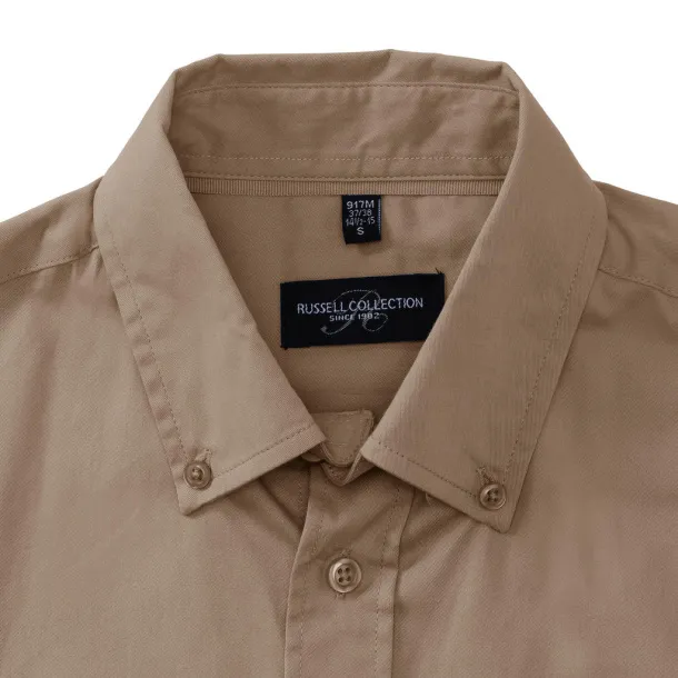  Short Sleeve Classic Twill Shirt - Russell Collection