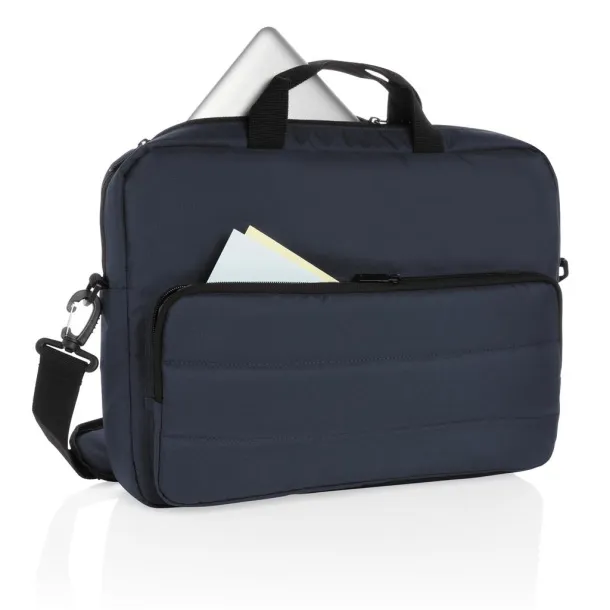  Impact AWARE™ RPET 15,6"laptop bag - XD Xclusive Navy Blue 