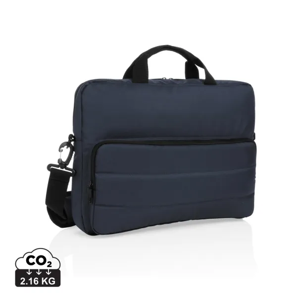  Impact AWARE™ RPET 15,6"laptop bag - XD Xclusive Navy Blue 