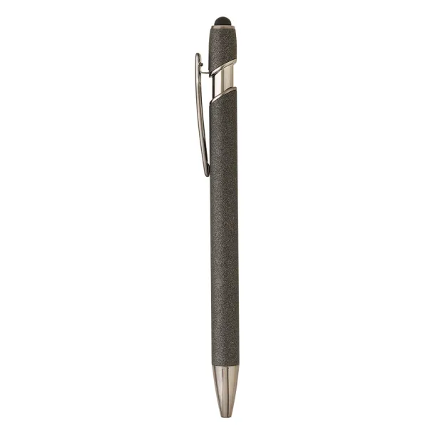 BOLD Metal ball pen with paper sleeve Dark gray