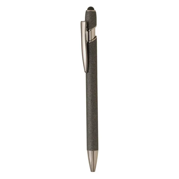 BOLD Metal ball pen with paper sleeve Dark gray