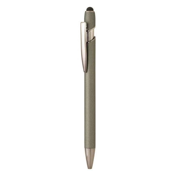 BOLD Metal ball pen with paper sleeve Gray