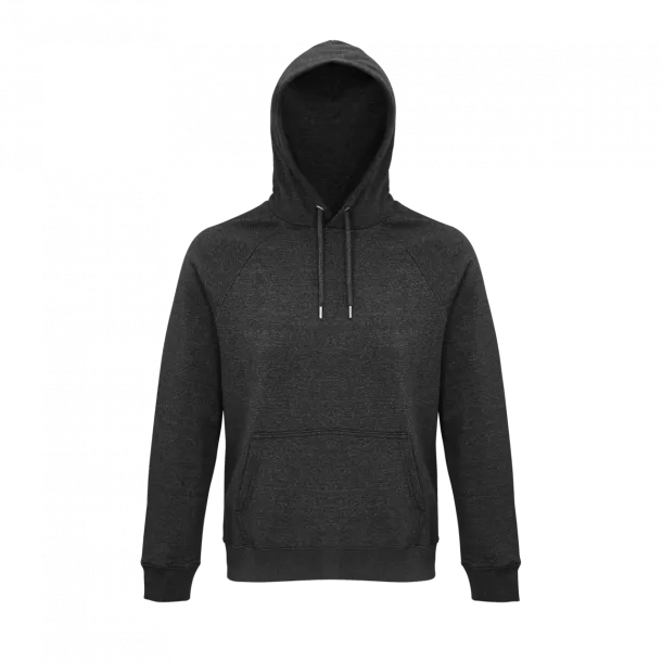  SOL'S STELLAR unisex hoodie, 280 g/m2 - SOL'S Charcoal Melange