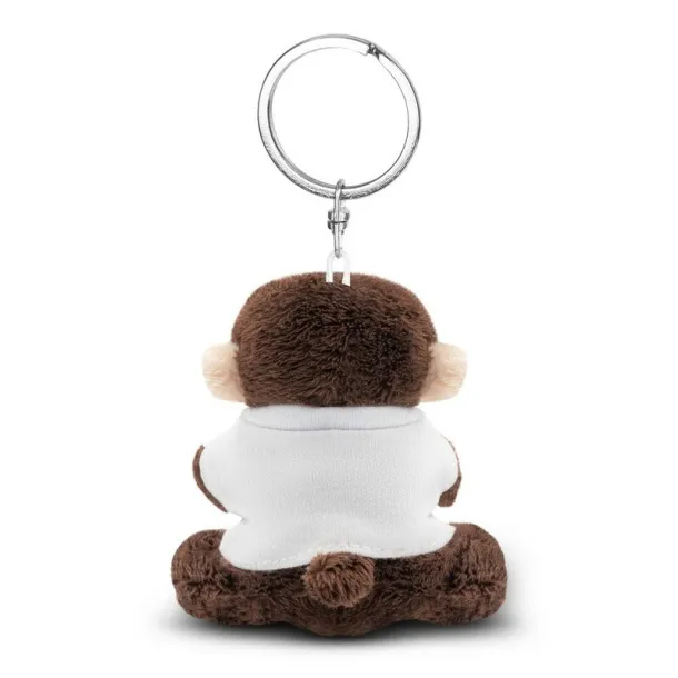 Karly Plush monkey, keyring brown