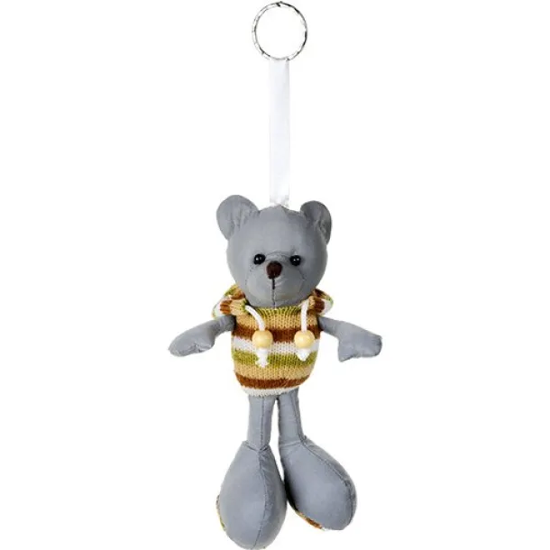 TEDDY reflective key ring Grey