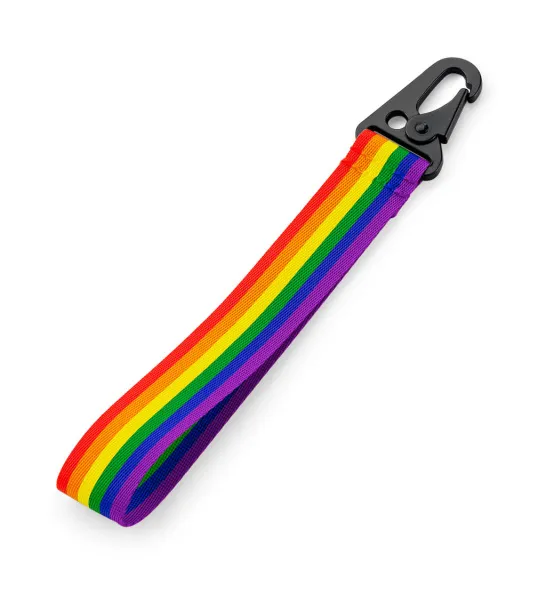  Brandable Key Clip - Bagbase Rainbow