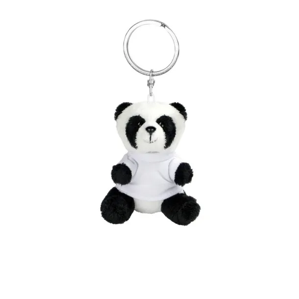 Bea Plush panda, keyring Crna Bijela
