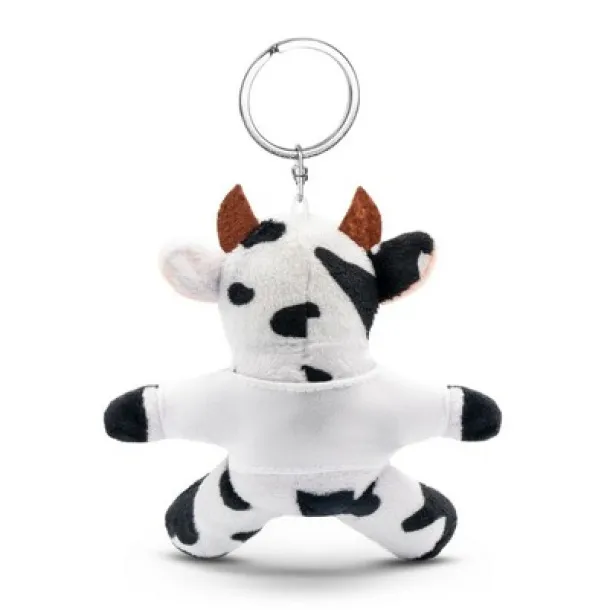 Bessie Plush cow, keyring Crna Bijela