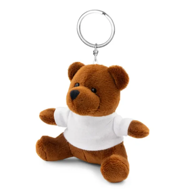 Telmo Plush teddy bear, keyring brown