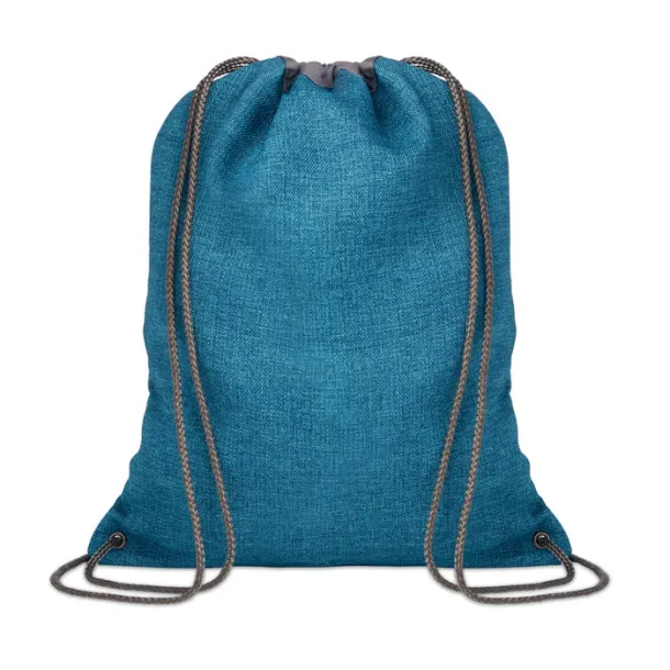 TOCAYO 1200D heathered drawstring bag Blue