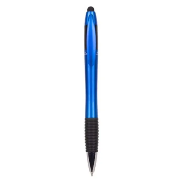  Ball pen, touch pen with multicolour ink navy blue