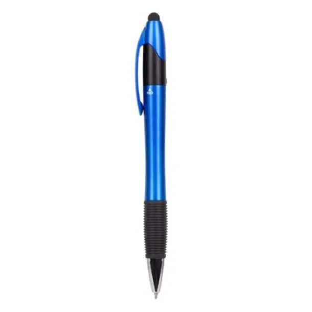  Ball pen, touch pen with multicolour ink navy blue