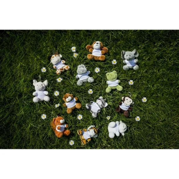 Ginny Plush squirrel, keyring Narančasta