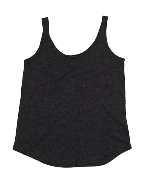  Women's Loose Fit Vest - Mantis Charcoal Grey Melange