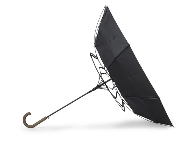 BAVARIA umbrella with automatic open - CASTELLI Black