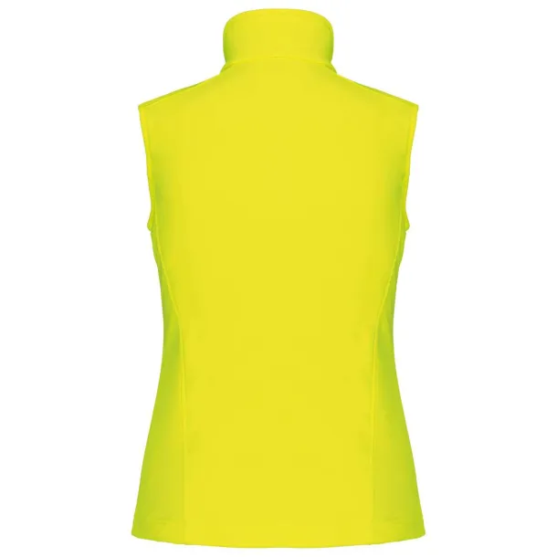  LADIES' SOFTSHELL BODYWARMER - Kariban Fluorescent Yellow