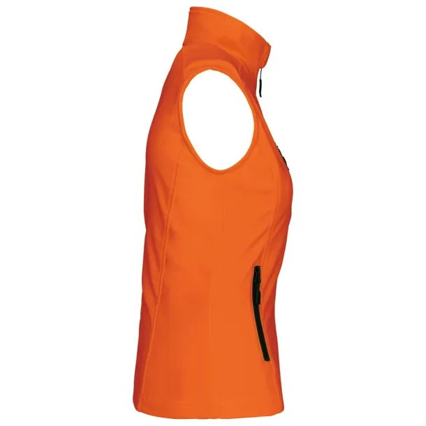  LADIES' SOFTSHELL BODYWARMER - Kariban Fluorescent Orange