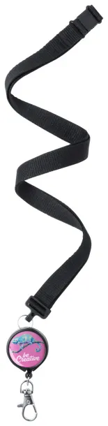 Lemer lanyard Black