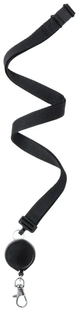 Lemer lanyard Black