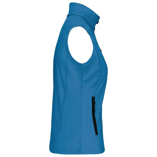  LADIES' SOFTSHELL BODYWARMER - Kariban Aqua Blue