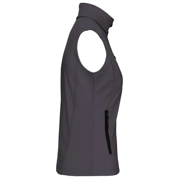  LADIES' SOFTSHELL BODYWARMER - Kariban Titanium