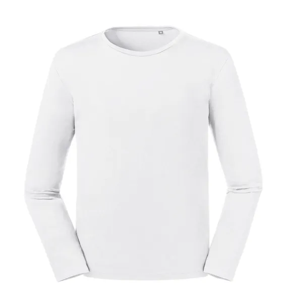  Men's Pure Organic L/S Tee - Russell Pure Organic Bijela