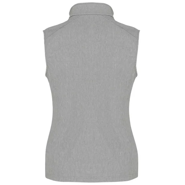  LADIES' SOFTSHELL BODYWARMER - Kariban Marl Grey