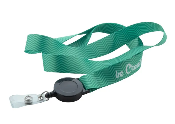 Subyard YoYo A custom sublimation lanyard White