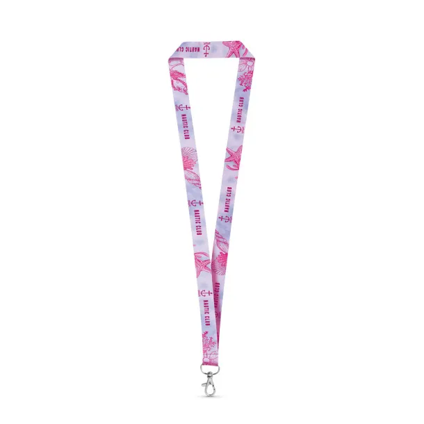 BRIGHTON Sublimation lanyard White