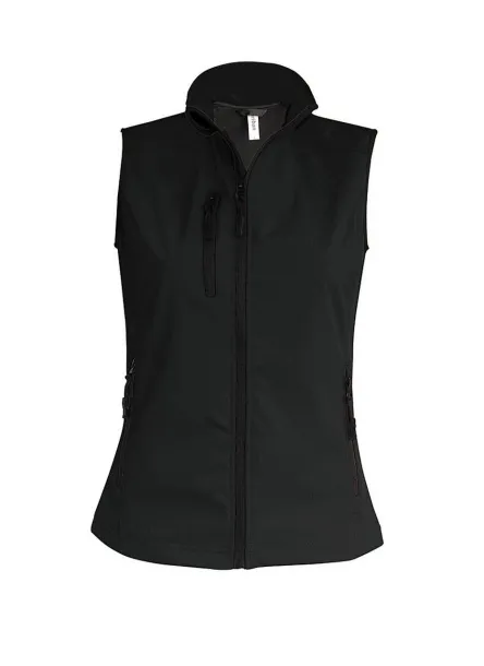  LADIES' SOFTSHELL BODYWARMER - Kariban Black