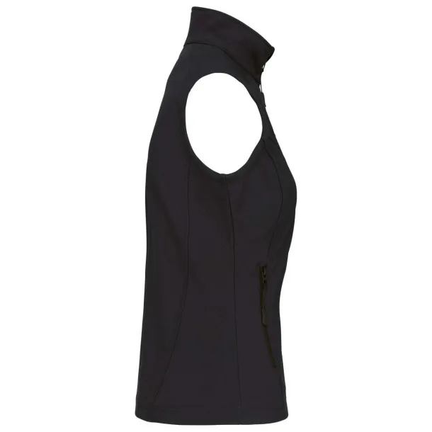  LADIES' SOFTSHELL BODYWARMER - Kariban Black