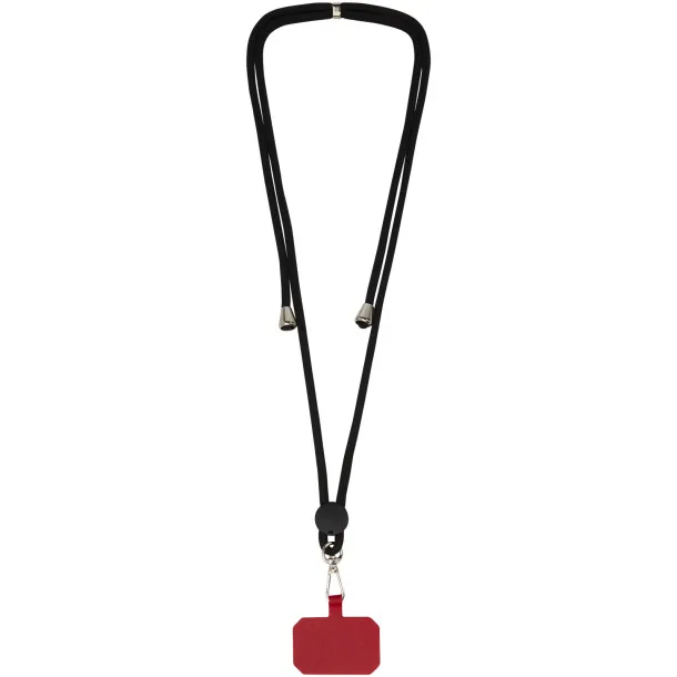 Kubi phone lanyard Red