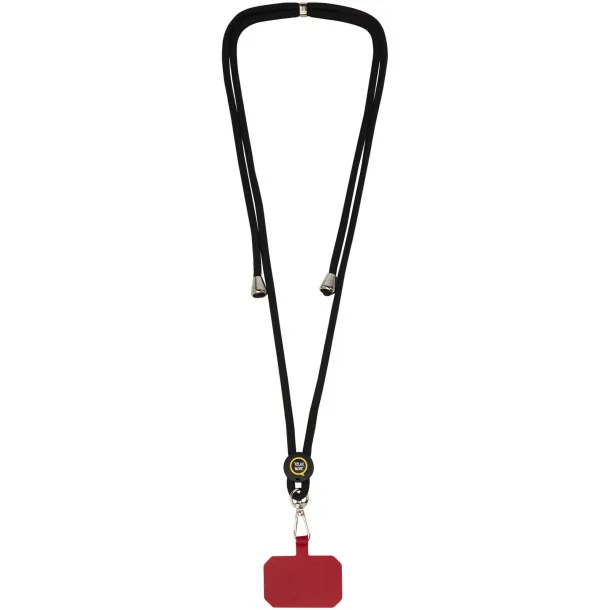 Kubi phone lanyard Red