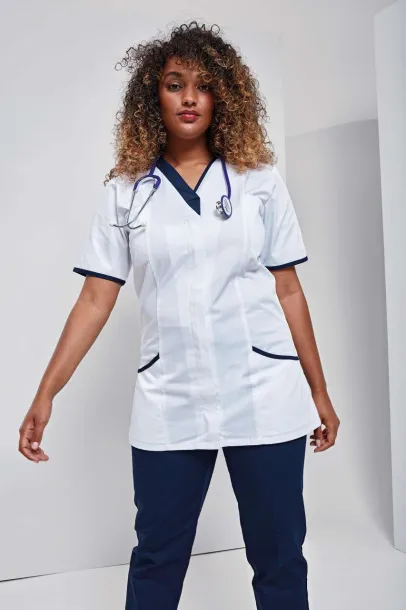  ‘DAISY’ HEALTHCARE TUNIC - Premier Kraljevski plava White