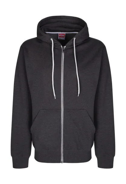  Hoodie s patentnim zatvaračem - FDM Charcoal