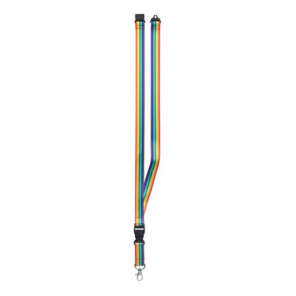 BOWYARD Rainbow RPET lanyard Multicolour