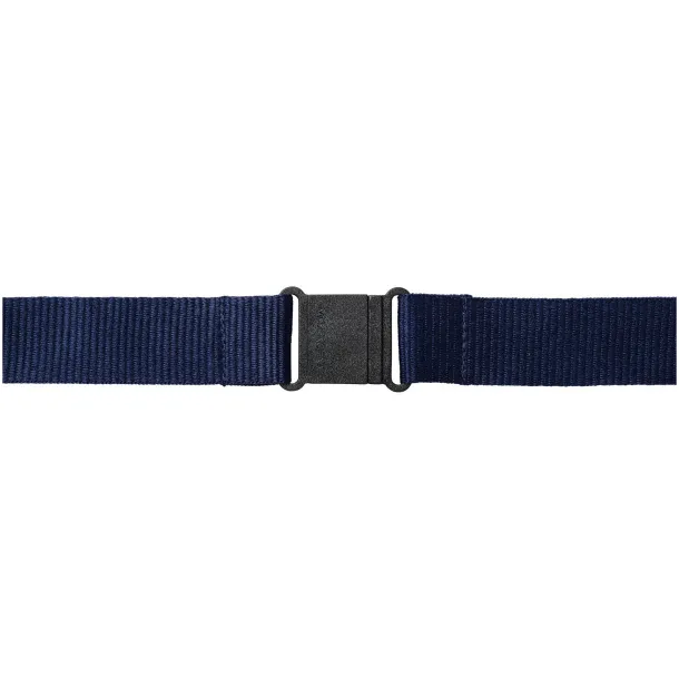 Yogi lanyard detachable buckle break-away closure Navy Blue