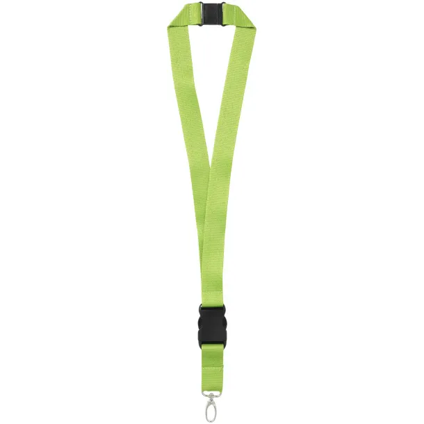 Yogi lanyard detachable buckle break-away closure Apple Green