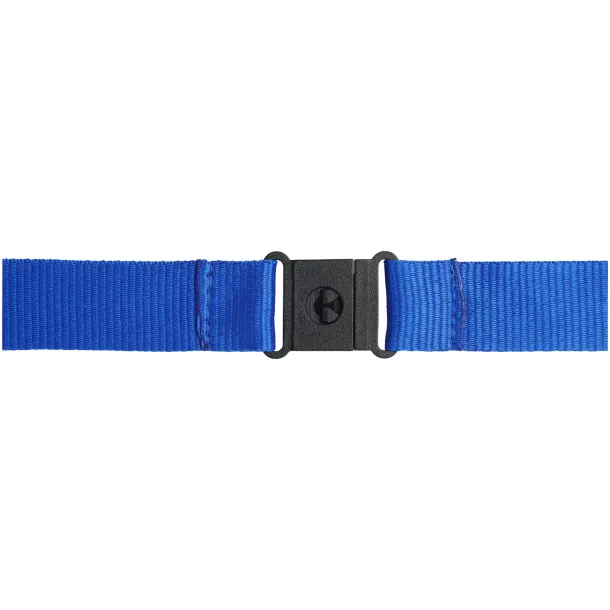 Yogi lanyard detachable buckle break-away closure Royal blue