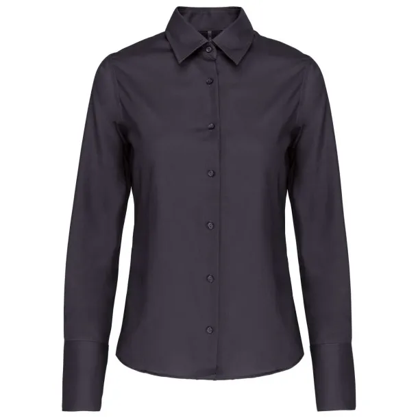  LADIES' LONG-SLEEVED NON-IRON SHIRT - Kariban Cink