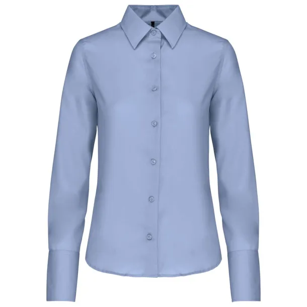  LADIES' LONG-SLEEVED NON-IRON SHIRT - Kariban Bright Sky