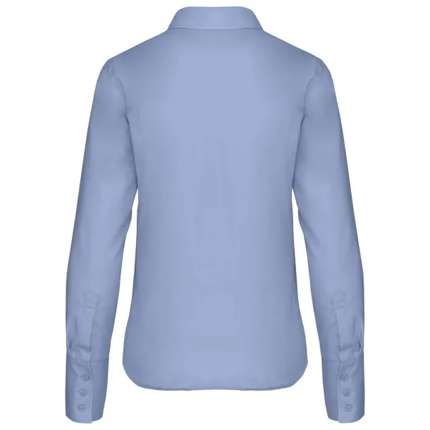  LADIES' LONG-SLEEVED NON-IRON SHIRT - Kariban Bright Sky