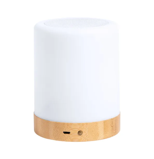 Nalow bluetooth speaker White Natural