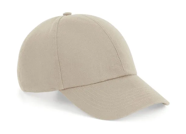  Organic Cotton 6 Panel Cap - Beechfield Sand