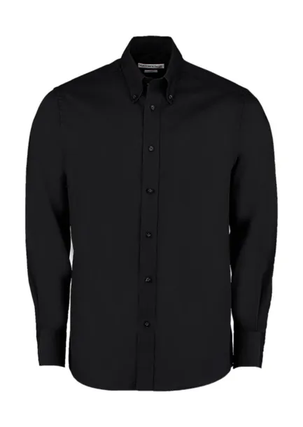  Tailored Fit Premium Oxford Shirt - Kustom Kit Black