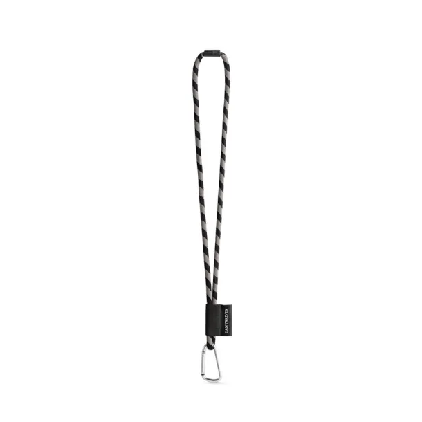 75124 Lanyard Tube Long Set II. Standard Models Black Grey